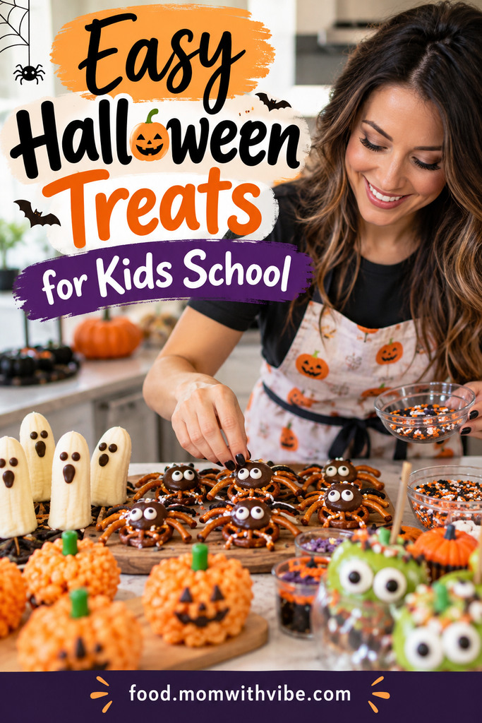 Easy Halloween Treats for Kids School 